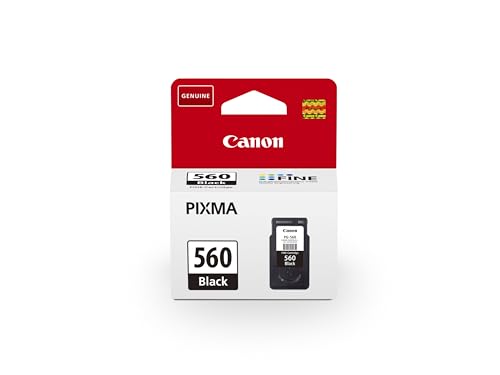 Canon Originaltinte PG-560, Größe Standard, Schwarz, Recyclebare Verpackung von Canon