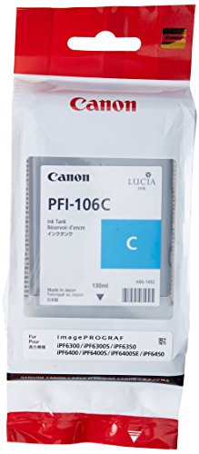 Canon PFI-106C PFI106 Tintenpatrone, für Tintenstrahldrucker von Canon