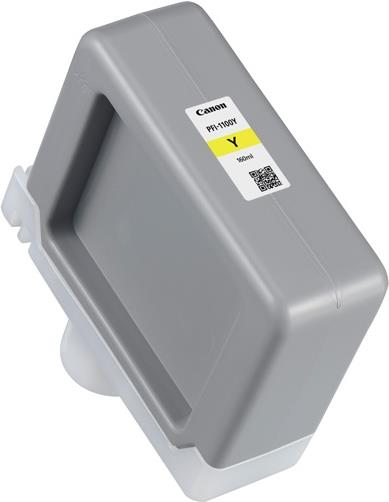 Canon PFI-1100 Y - Gelb - Original - Tintenbehälter - für imagePROGRAF PRO-2000, PRO-4000, PRO-4000S, PRO-6000S (0853C001AA) von Canon