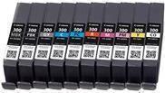 Canon PFI-MBK/PBK/CO/GY/R/C/M/Y/PC/PM 10 Ink Cartridge Multipack - 10er-Pack - 14.4 ml - Grau, Gelb, Cyan, Magenta, Rot, mattschwarz, Photo schwarz, Photo Cyan, Photo Magenta, Chroma-Optimierer - original - Tintenbehälter - für imagePROGRAF PRO-300 Canon PFI-MBK/PBK/CO/GY/R/C/M/Y/PC/PM 10 Ink Cartridge Multipack - 10er-Pack - 14.4 ml - Grau, Gelb, Cyan, Magenta, Rot, mattschwarz, Photo schwarz, Photo Cyan, Photo Magenta, Chroma-Optimierer - original - Tintenbehälter - für imagePROGRAF PRO-300 von Canon