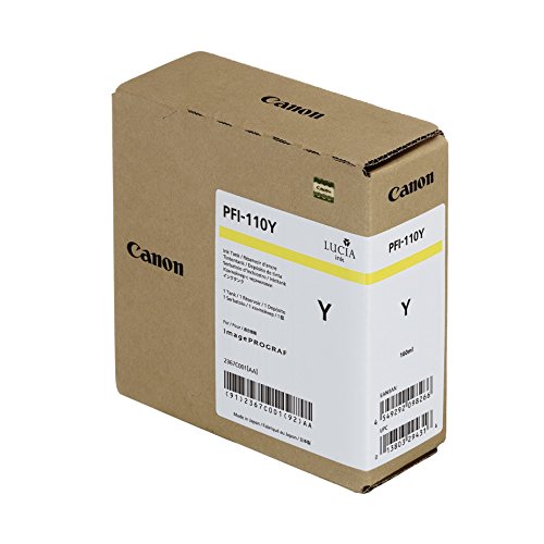 Canon PFI110Y geeignet für IPF2000 Tinte gelb 2367C001 160ml Canon PFI110Y geeignet für IPF2000 Tinte gelb 2367C001 160ml von Canon
