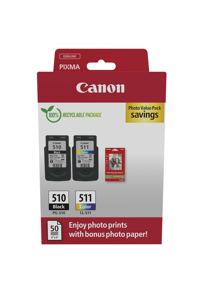 Canon PG-510/CL-511 Photo Value Pack Canon PG-510/CL-511 Photo Value Pack von Canon