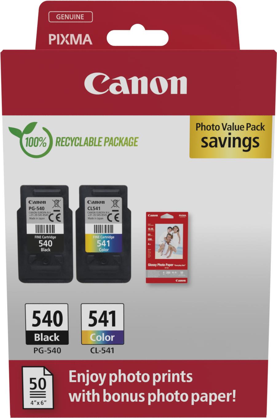 Canon PG-540/CL-541 Photo Value Pack (5225B013) von Canon