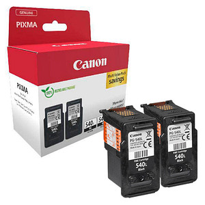 Canon PG-540L BK TWIN schwarz Druckköpfe, 2er-Set Canon PG-540L BK TWIN schwarz Druckköpfe, 2er-Set von Canon
