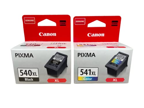 Canon PG-540XL/CL-541 XL Druckertinte - hohe Reichweite + Fotopapier Value Pack Schwarz/ C/M/Y für PIXMA Tintenstrahldrucker ORIGINAL von Canon