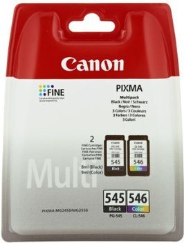 Canon PG-545 XL/CL-546XL Photo Value Pack - 2er-Pack - Hohe Ergiebigkeit - Schwarz, Farbe (Cyan, Magenta, Gelb) - 100 x 150 mm 50 Blatt Blisterverpackung - Tintenpatrone / Papierkit - für PIXMA iP2850, MG2450, MG2550, MG2555, MG2950, MG3050, MG3051, MG3052, MG3053, MX495 (8286B006) von Canon