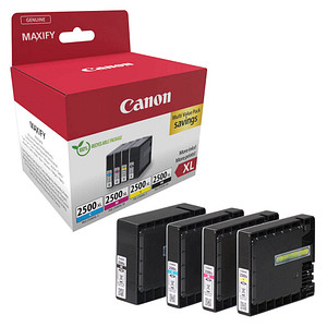 Canon PGI-2500 XL BK/C/M/Y  schwarz, cyan, magenta, gelb Druckerpatronen, 4er-Set von Canon