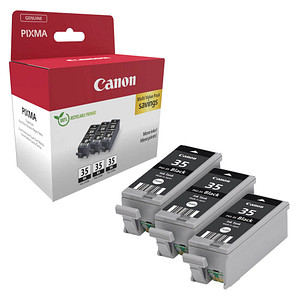 Canon PGI-35 BK TRIPLE  schwarz Druckerpatronen, 3er-Set von Canon