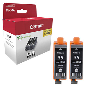 Canon PGI-35 BK Twin-Pack schwarz Druckerpatronen, 2er-Set Canon PGI-35 BK Twin-Pack schwarz Druckerpatronen, 2er-Set von Canon
