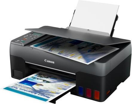 Canon PIXMA G2560 - Multifunktionsdrucker - Farbe - Tintenstrahl - refillable - A4 (210 x 297 mm), Letter A (216 x 279 mm) (Original) - A4/Legal (Medien) - bis zu 10.8 ipm (Drucken) - 100 Blatt - USB 2.0 von Canon