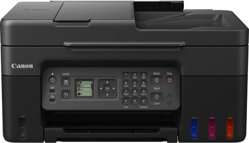 Canon PIXMA G4570 MegaTank - Multifunktionsdrucker - Farbe - Tintenstrahl - nachfüllbar - A4 (210 x 297 mm), Legal (216 x 356 mm) (Original) - A4/Legal (Medien) - bis zu 11 ipm (Drucken) - 100 Blatt - 33.6 Kbps - USB 2.0, Wi-Fi(ac) (5807C006) von Canon