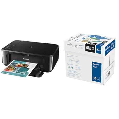 Canon PIXMA MG3650S Drucker Farbtintenstrahl DIN A4 (Scanner & 2500 Blatt Navigator Expression Inkjet/Kopierpapier 90g/m² A4 Papier Canon PIXMA MG3650S Drucker Farbtintenstrahl DIN A4 (Scanner & 2500 Blatt Navigator Expression Inkjet/Kopierpapier 90g/m² A4 Papier von Canon
