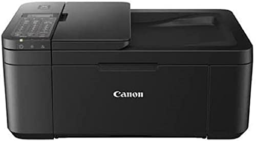 Canon PIXMA TR4550 Drucker Farbtintenstrahl Multifunktionsgerät DIN A4 (Farbdruck, Scanner, Kopierer, Fax, 4 in 1, 4.800 x 600 dpi, USB, WIFI, WLAN, Duplexdruck, Print App), schwarz von Canon