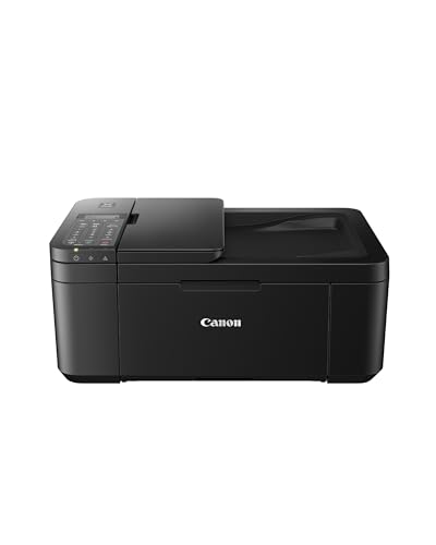 Canon PIXMA TR4750i 3-in-1 Abonnement Drucker für das Homeoffice, Kopierer, Scanner – automatischer beidseitiger Druck, 20-Blatt-ADF, Fotodruck – mit PIXMA Print Plan kompatibel – WLAN (Schwarz) von Canon