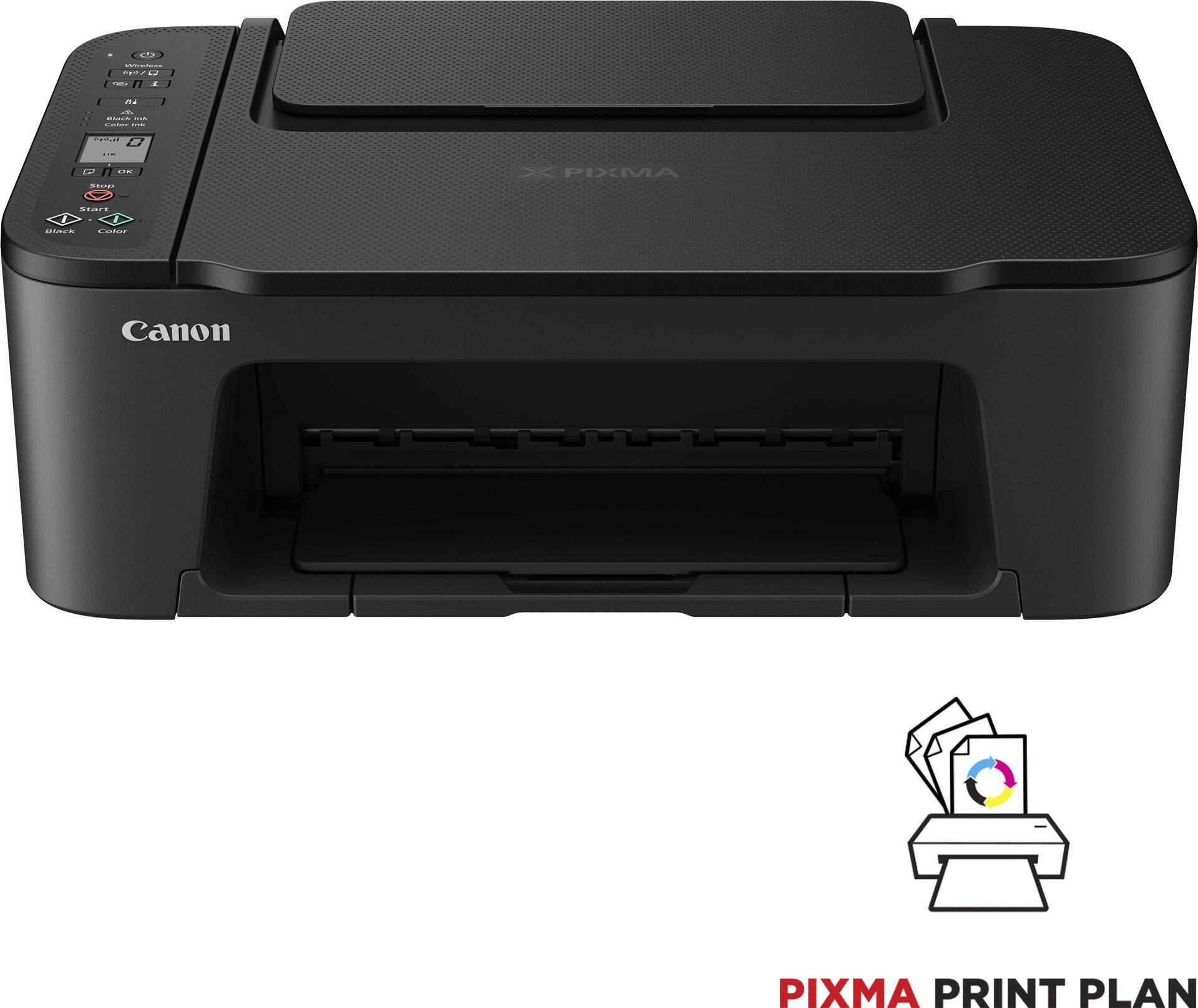 Canon PIXMA TS3550i 3-in-1 WLAN-Farb-Multifunktionssystem - Schwarz - Tintenstrahl - Farbdruck - 4800 x 1200 DPI - Farbkopieren - A4 - Schwarz (4977C006) von Canon