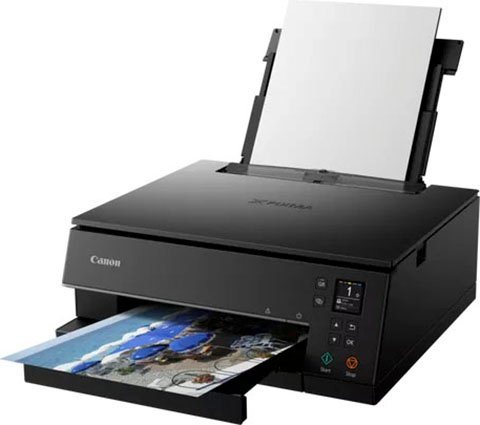 Canon PIXMA TS6350a Multifunktionsdrucker, (WLAN (Wi-Fi), Kabellos Drucken, Kopieren, Scannen, Cloud Link) von Canon