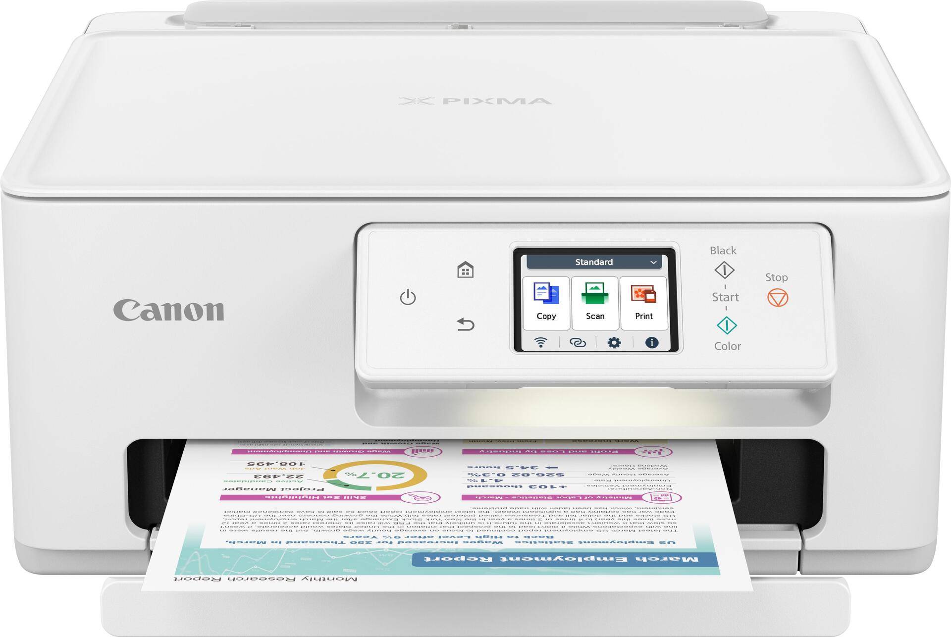 Canon PIXMA TS7650i. Drucktechnologie: Tintenstrahl, Drucken: Farbdruck, Maximale Auflösung: 1200 x 1200 DPI. Kopieren: Farbkopieren. Scannen: Farbscan, Optische Scan-Auflösung: 1200 x 2400 DPI. Duplexfunktion: Drucken. Maximale Papiergröße der ISO A-Serie: A4. WLAN. Produktfarbe: Weiß (6256C006) Canon PIXMA TS7650i. Drucktechnologie: Tintenstrahl, Drucken: Farbdruck, Maximale Auflösung: 1200 x 1200 DPI. Kopieren: Farbkopieren. Scannen: Farbscan, Optische Scan-Auflösung: 1200 x 2400 DPI. Duplexfunktion: Drucken. Maximale Papiergröße der ISO A-Serie: A4. WLAN. Produktfarbe: Weiß (6256C006) von Canon
