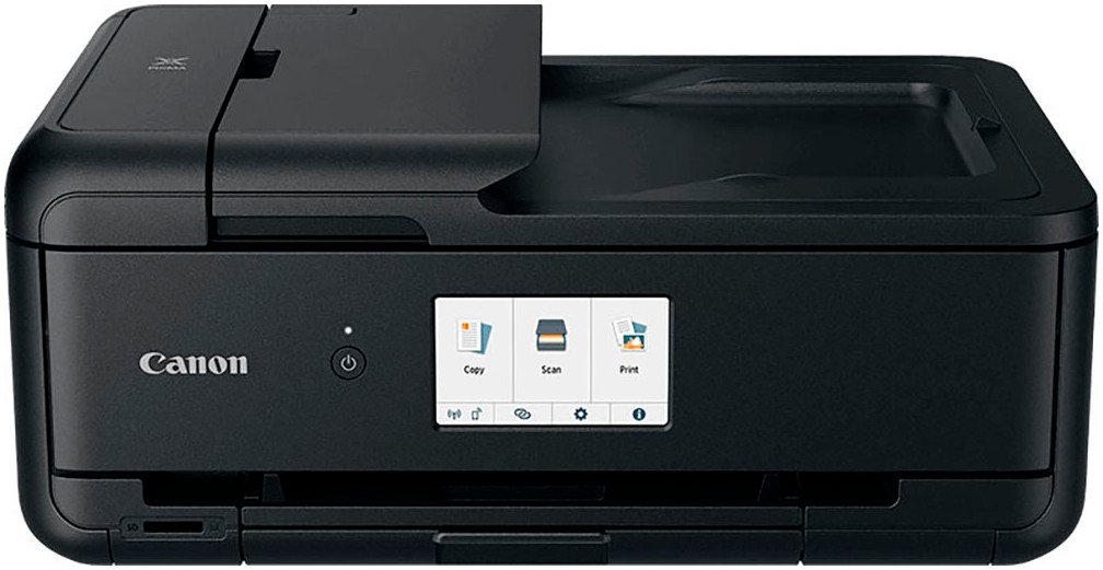 Canon PIXMA TS9550a Multifunktionsdrucker, (Bluetooth, LAN (Ethernet), WLAN (Wi-Fi), Wi-Fi Direct, A3 Multifunktionssystem für professionellen Druck) von Canon