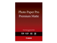 Canon PM-101 Premium-Fotopapier matt A3, 20 Blatt, A3, 20 Blätter von Canon