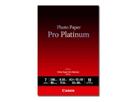 Canon PT-101 Pro Platinum Fotopapier A3 Plus – 10 Blatt, A3+, 10 Blätter, 330 mm, 480 mm, 300 g von Canon