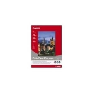 Canon Photo Paper Plus SG-201 - Seidenmattfotopapier - A3 (297 x 420 mm) - 260 g/m2 - 20 Blatt (1686B026) von Canon