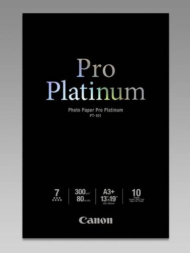 Canon Photo Paper Pro Platinum PT-101 2768B018 Fotopapier DIN A3+ 300 g/m² 10 Blatt Hochglänzend Canon Photo Paper Pro Platinum PT-101 2768B018 Fotopapier DIN A3+ 300 g/m² 10 Blatt Hochglänzend von Canon
