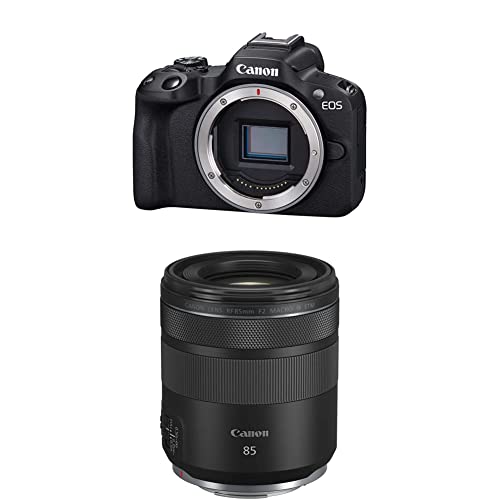 Canon R50 Systemkamera + RF 85mm F2.0 Objektiv von Canon