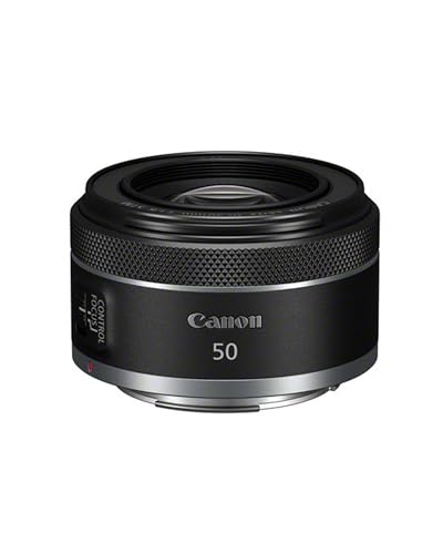 Canon RF 50mm F1.8 STM Objektiv | Kompakt und leicht, hohe Lichtstärke von 1:1,8, kompatibel mit Allen Canon Kameras der EOS R Serie Schwarz von Canon