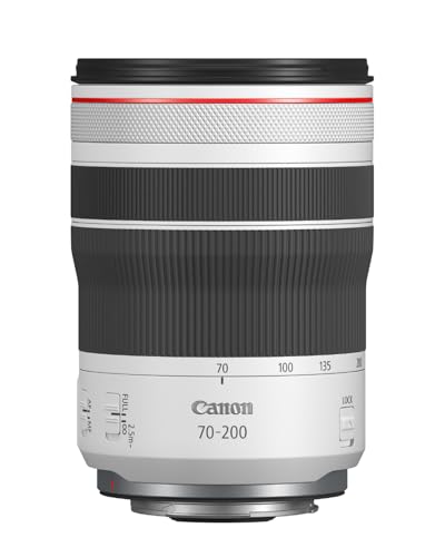 Canon RF Objektiv 70-200mm F4L is USM – Tele-Zoom mit 5-Stufen-Bildstabilisator für Reisen, Sport & Natur | Kompatibel mit EOS R System Canon RF Objektiv 70-200mm F4L is USM – Tele-Zoom mit 5-Stufen-Bildstabilisator für Reisen, Sport & Natur | Kompatibel mit EOS R System von Canon