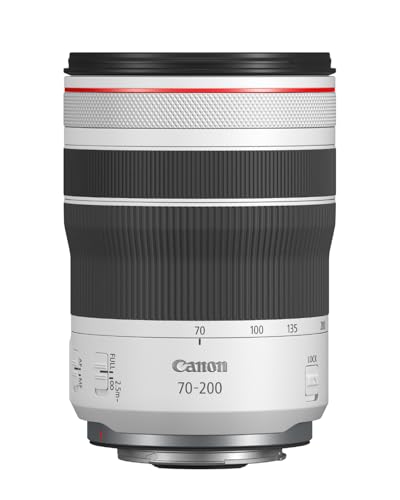 Canon RF 70-200mm F4L is USM Objektiv | Konstante Blendenöffnung von 1:4, kompaktes und leichtes Design, wetterfest, kompatibel mit Allen Canon Kameras der EOS R Serie von Canon