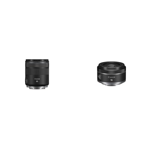 Canon RF 85mm F2 Makro is STM Porträtobjektiv Für EOS R Serie, schwarz von Canon