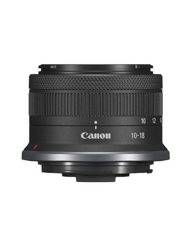 Canon RF-S Objektiv 10-18mm F4.5-6.3 is STM – Ultraweitwinkel-Zoomobjektiv 4-Stufen-Stabilisator für Reisen & Vlogging | Kompatibel mit EOS R System Canon RF-S Objektiv 10-18mm F4.5-6.3 is STM – Ultraweitwinkel-Zoomobjektiv 4-Stufen-Stabilisator für Reisen & Vlogging | Kompatibel mit EOS R System von Canon