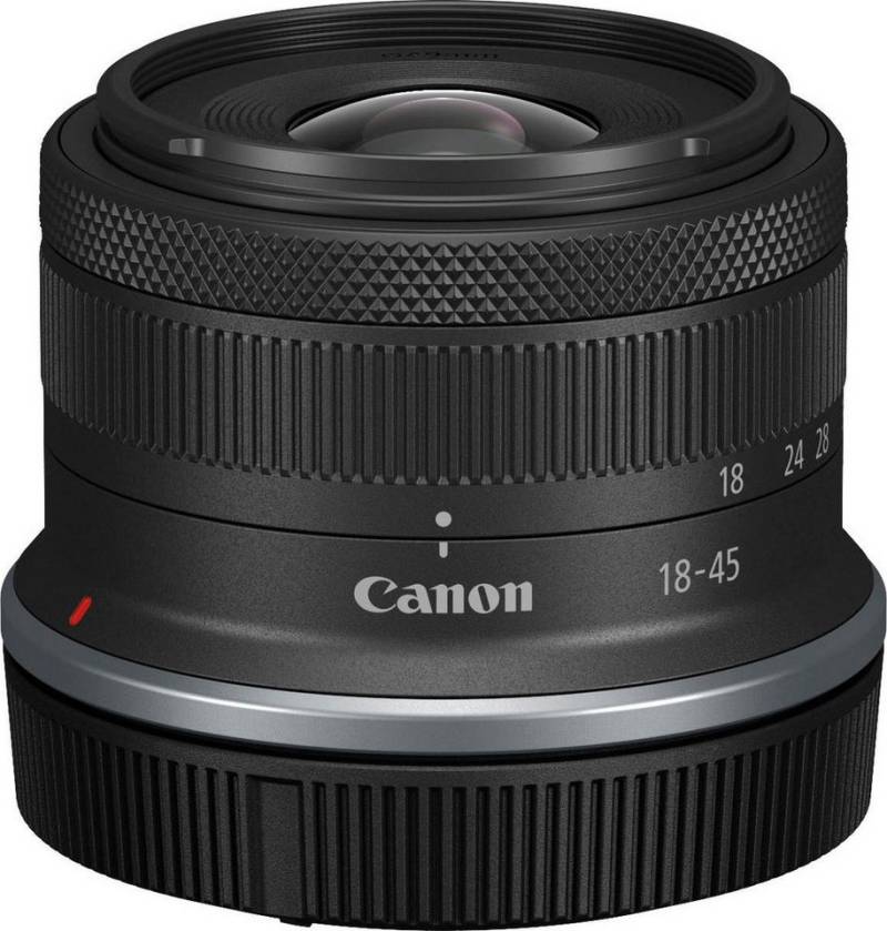 Canon RF-S 18-45mm F4.5-6.3 IS STM Objektiv, (Passend für Canon EOS R System Kameras (z.B. EOS R100, R50, R10, R7) von Canon