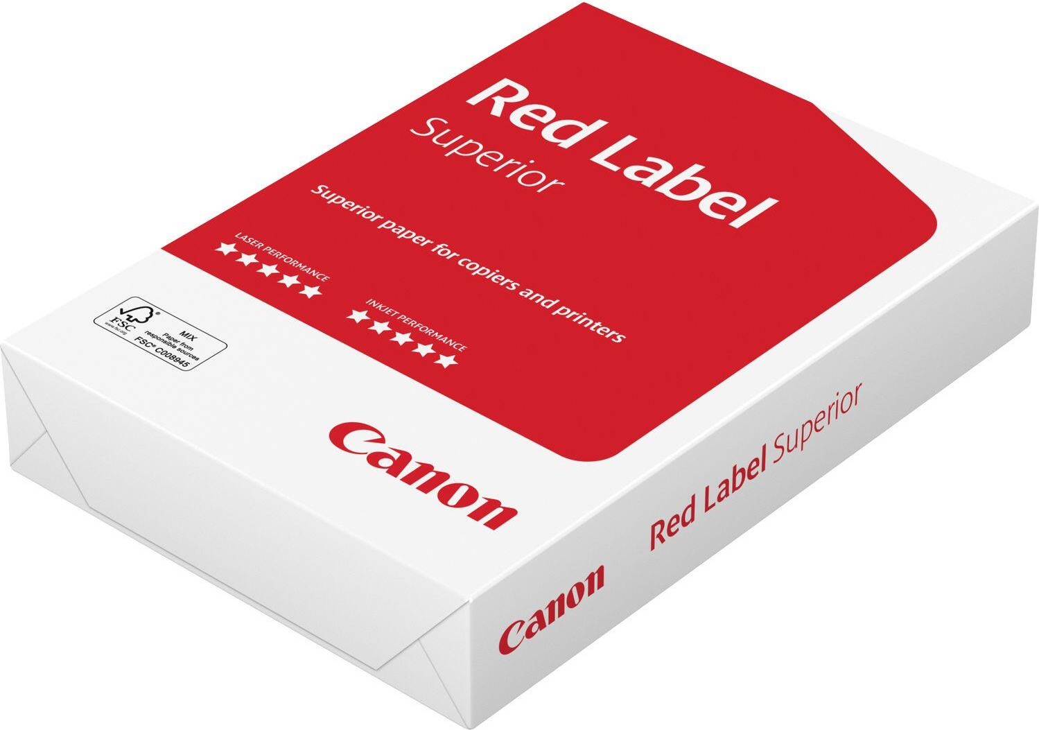 Canon Red Label Superior FSC Druckerpapier A4 (210x297 mm) 500 Blätter Weiß (97001535) von Canon