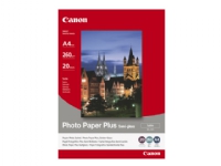 Canon SG-201 Fotopapier Plus Seidenglanz A4, 20 Blatt, Satin, 260 g/m², A4, 20 Blätter, Semi, 210 mm von Canon