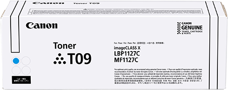 Canon T09 - Cyan - Original - Tonerpatrone - für i-SENSYS X C1127i, X C1127iF, X C1127P Canon T09 - Cyan - Original - Tonerpatrone - für i-SENSYS X C1127i, X C1127iF, X C1127P von Canon