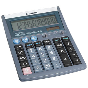 Canon TX-1210E Tischrechner grau/silber Canon TX-1210E Tischrechner grau/silber von Canon