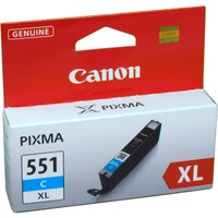 Canon Tinte 6444B001  CLI-551XLC  cyan von Canon