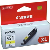 Canon Tinte 6446B001  CLI-551XLY  yellow von Canon