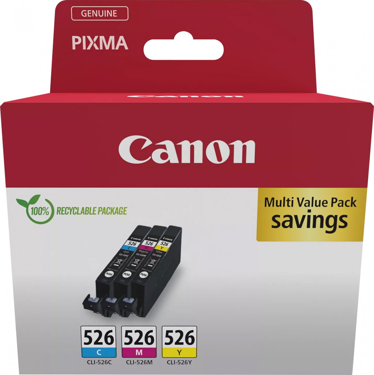 Canon Tinten Multipack CLI-526C/526M/526Y Canon Tinten Multipack CLI-526C/526M/526Y von Canon