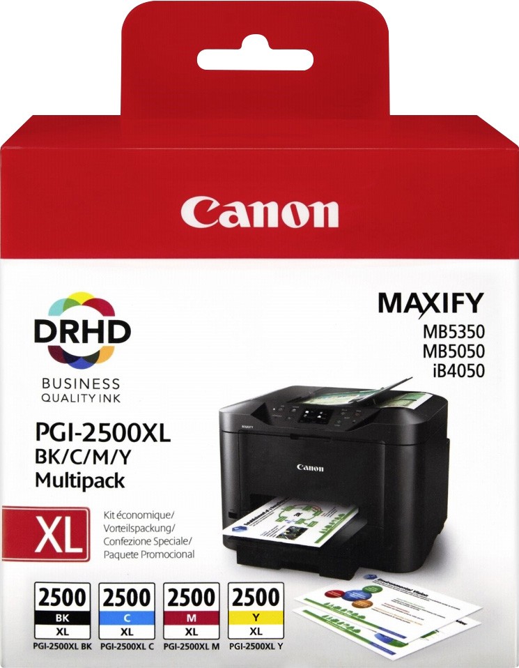 Canon Tinten Multipack PGI-2500XL BK/C/M/Y Canon Tinten Multipack PGI-2500XL BK/C/M/Y von Canon