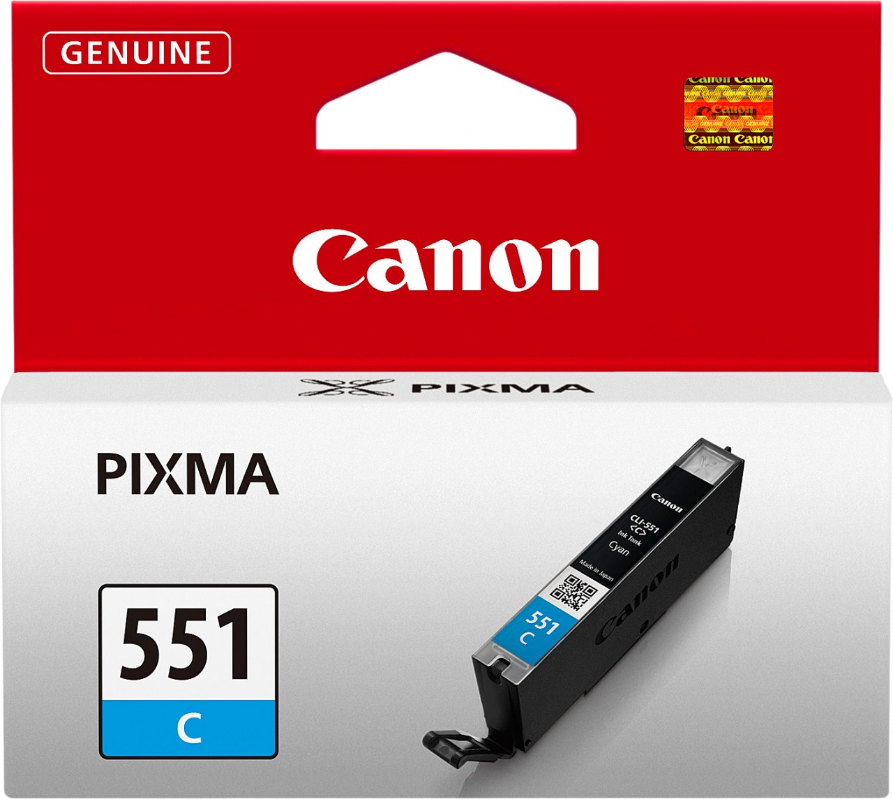 Canon Tintenpatrone CLI-551C 7ml cyan Canon Tintenpatrone CLI-551C 7ml cyan von Canon