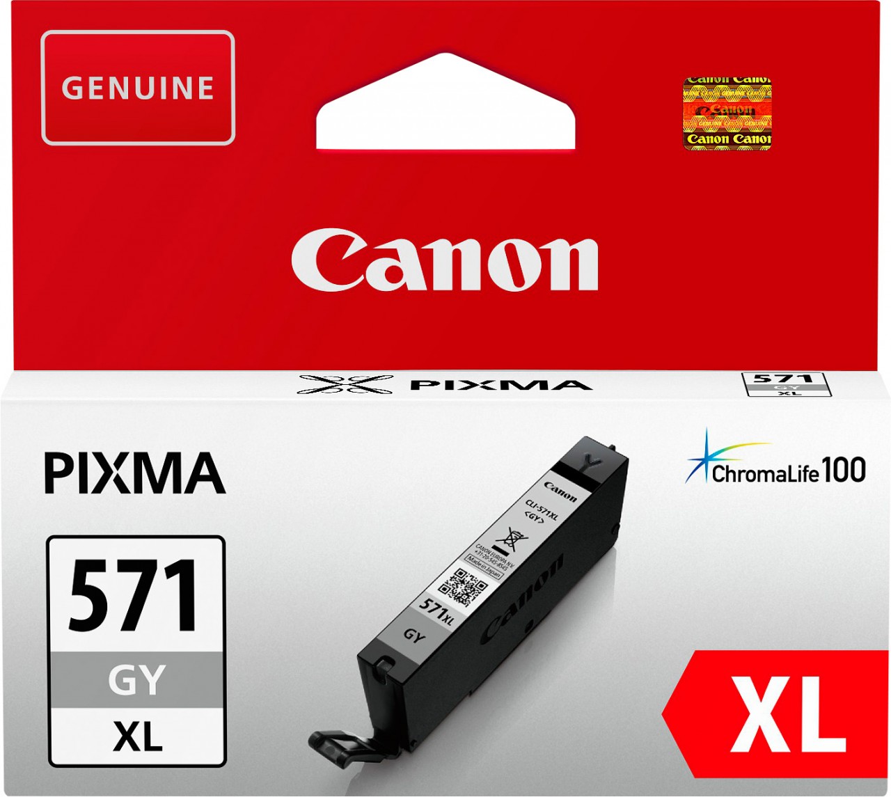 Canon Tintenpatrone CLI-571GY XL 11ml grau Canon Tintenpatrone CLI-571GY XL 11ml grau von Canon