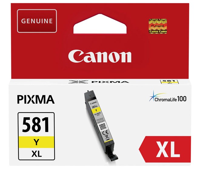 Canon Tintenpatrone CLI-581Y XL 8,3ml gelb Canon Tintenpatrone CLI-581Y XL 8,3ml gelb von Canon