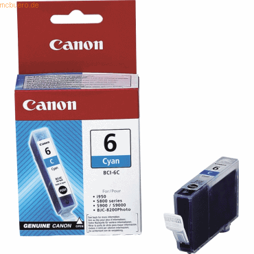 Canon Tintenpatrone Canon BCI-6 C cyan von Canon