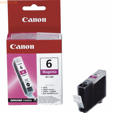 Canon Tintenpatrone Canon BCI-6 M magenta von Canon