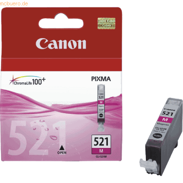 Canon Tintenpatrone Canon CLI-521M magenta von Canon