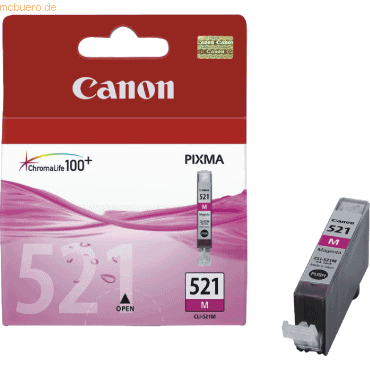 Canon Tintenpatrone Canon CLI-521M magenta Canon Tintenpatrone Canon CLI-521M magenta von Canon