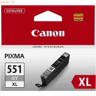 Canon Tintenpatrone Canon CLI-551GY XL grau ca. 275 Fotos von Canon
