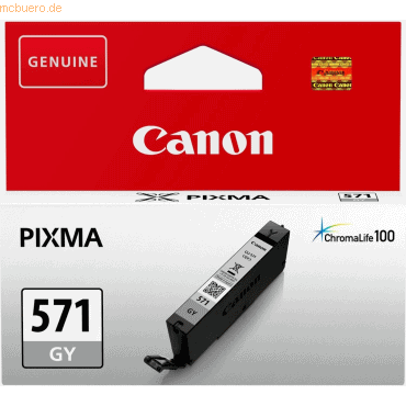 Canon Tintenpatrone Canon CLI-571 grau ca. 125 Seiten Canon Tintenpatrone Canon CLI-571 grau ca. 125 Seiten von Canon